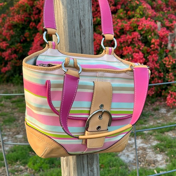 Coach Y2K Hampton Soho tote shoulder bag - Picture 5 of 8